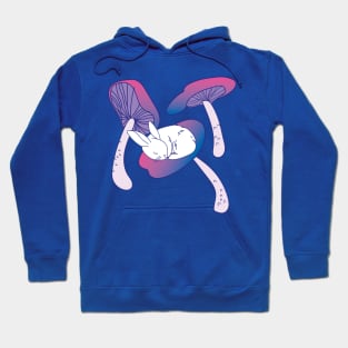 Bisexual bunny mushroom Hoodie